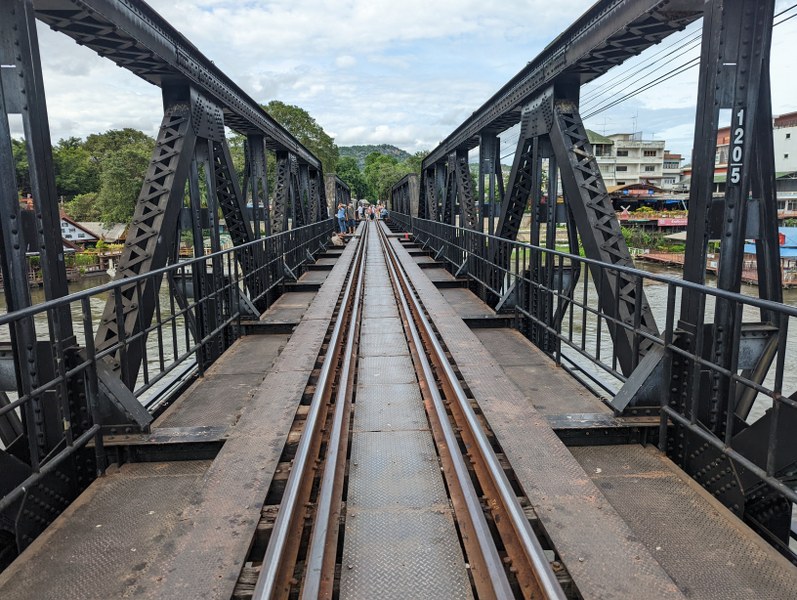 River Kwai Bridge in Kanchanaburi.
