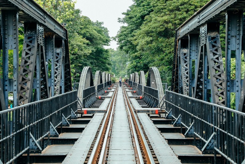 River Kwai at Kanchanaburi